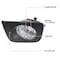 Spec-D Tuning Toyota 4Runner Fog Lights With Clear Lens 06-09 LF-4RUN06COEM-HZ - alternate 8
